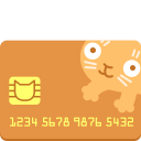Cat Creditcard Sticker