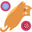 Cat Percent Sticker