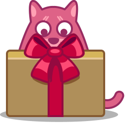 Cat Gift Sticker