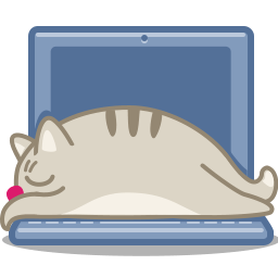 Cat Laptop Sticker
