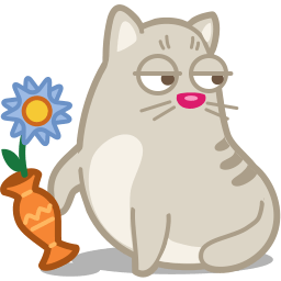 Cat Rascal Sticker