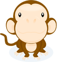 Monkey Sticker