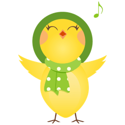 Singing Chicken Sticker