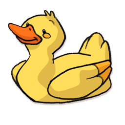 Duck Sticker