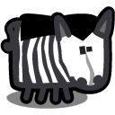 Zebra Sticker