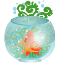 Aquarium Sticker