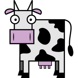 Cow Sticker