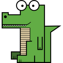 Crocodile Sticker