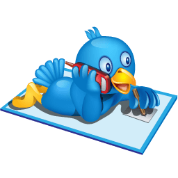 Twitter Phone Sticker