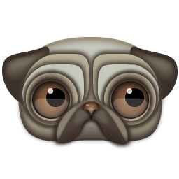 Pug Sticker