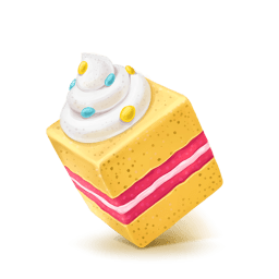 Box Cake Sweet Sticker