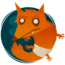 Firefox Sticker