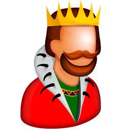 King Sticker