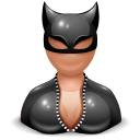Catwoman Girl Sticker