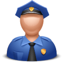 Officer Man Sticker