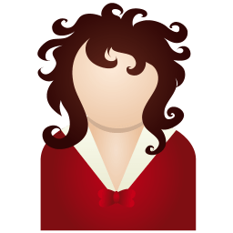 Red Woman Sticker