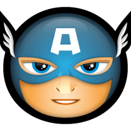 Captain America Sticker