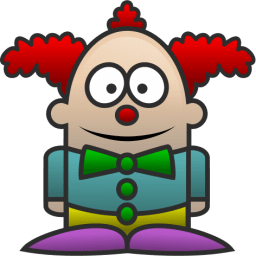 Clown Sticker