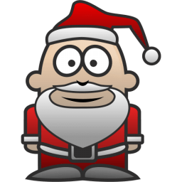 Santa Sticker