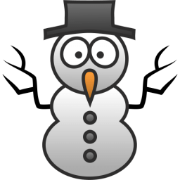 Snowman Sticker