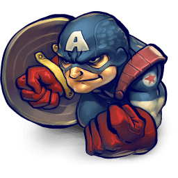 Captain America Sticker