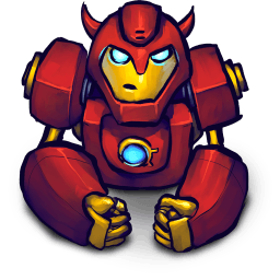 Hero Red 2 Sticker