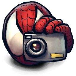 Spiderman Cam Sticker