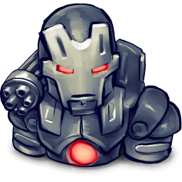 Iron Man War Machine Sticker