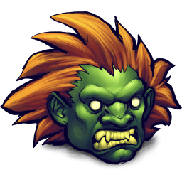 Street Fighter Blanka Sticker