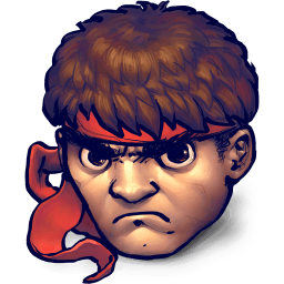 Street Fighter Ryu Sticker