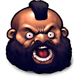 Street Fighter Zangief Sticker