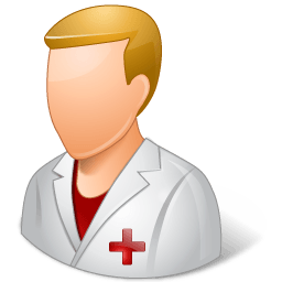 Medical Nurse Male Light Sticker