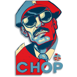 Chop V2 Sticker