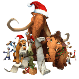 Ice Age Christmas Sticker