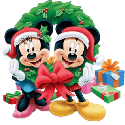 Mickey Mouse Christmas Sticker