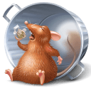 Ratatouille Remy Bin Full Sticker