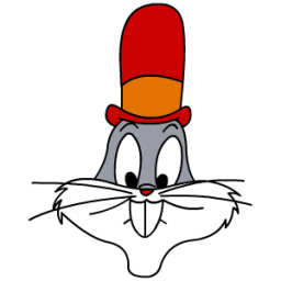 Bugs Bunny Gambler Sticker