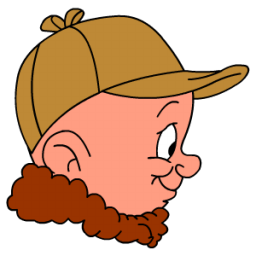 Elmer Fudd Hunting Sticker