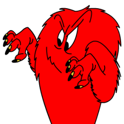 Gossamer Angry Sticker