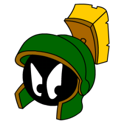 Marvin Martian Angry Sticker