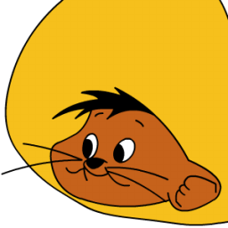 Speedy Gonzales Zoomed Sticker