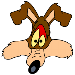 Wile E Coyote Sticker