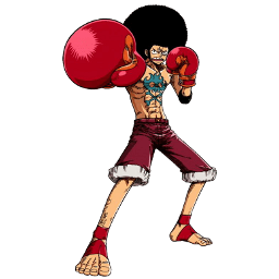 Affro Luffy Sticker