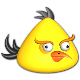 Bird Yellow Sticker