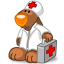 Rabbit First Aid Sticker