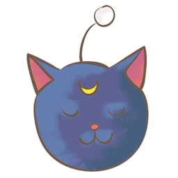 Luna P Sticker