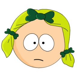 Butters Marjorine Head Sticker