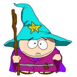 Cartman Gandalf Sticker