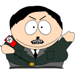 Cartman Hitler Zoomed Sticker