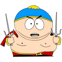 Cartman Ninja Sticker